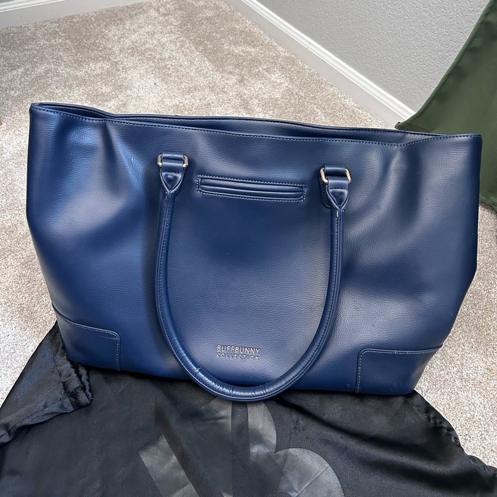 BuffBunny Game changer tote. Second Generation with gold hardware.